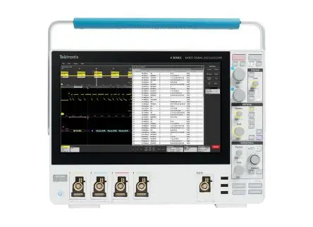 Produktfoto 1 von Tektronix 4 MSO Mixed-Signal Werkbank Mixed-Signal Oszilloskop 500 MHz 36-Kanal