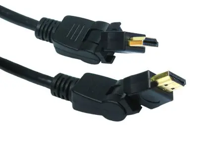 Produktfoto 1 von RS PRO High-Speed HDMI-Kabel A HDMI Stecker B HDMI Stecker, 5 m, Schwarz