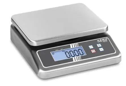 Produktfoto 1 von Kern FOB-NL Tischwaage 15kg / Auflösung 87,5, ISO-kalibriert