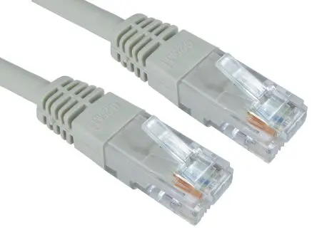 Produktfoto 1 von RS PRO Kat. 6 Ethernet-Kabel, 25 m, Grau UTP Stecker, A RJ45 Stecker, B RJ45, Polyvinylchlorid