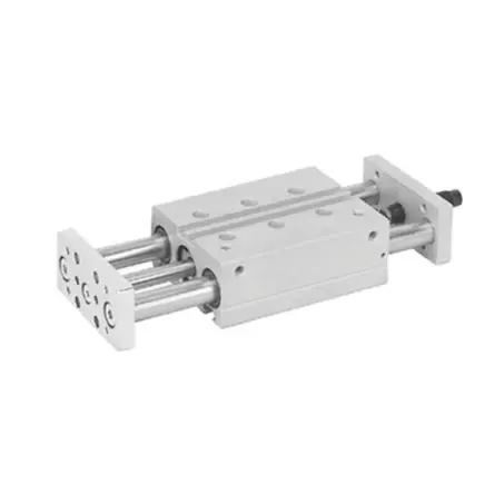 Produktfoto 1 von EMERSON – AVENTICS GPC 0822062506 Pneumatik-Führungszylinder 100 mm Doppeltwirkend, Bohrung Ø 20 mm, bis 10 bar