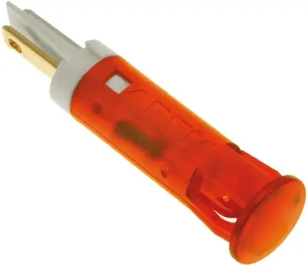 APEM Tafelmontage-Anzeige Orange 24V dc, Lötöse