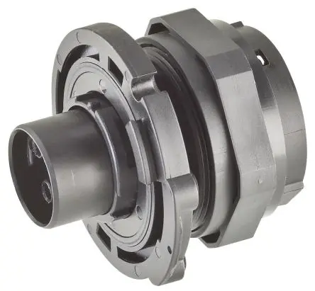 Produktfoto 1 von Wieland RST50i5 Beleuchtungssteckverbinder, Kontakte: 5 IP66, IP69, IP67, Anz.Ausl. 1, Schwarz, 16mm², 4 mm²