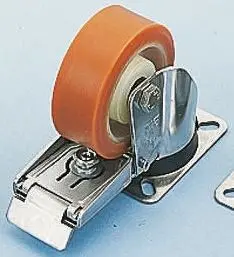 Produktfoto 1 von LAG Drehbar Rolle, Rad ø 125 mm, 300 kg, Ges H. 162 mm, Rad B. 40 mm