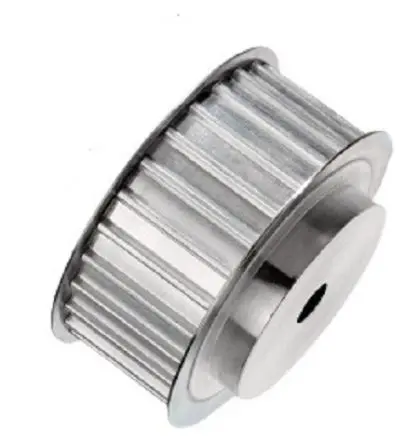OPTIBELT Aluminium Zahnriemenscheibe 16 mm, 40 Zähne / Teilung 10 mm, Bohrung 40 mm