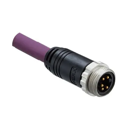 Produktfoto 1 von Amphenol Industrial MSAS, 5-polig Verbindungskabel, Gerade Stecker / Anschlusslitze, Länge 2 m