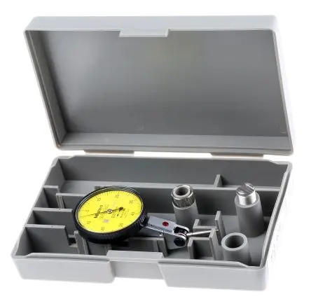 Produktfoto 1 von Mitutoyo Prüfmessuhr Metrisch, bis 0.8 mm, Auflösung 0.01 mm ±0.008 mm, ISO-kalibriert