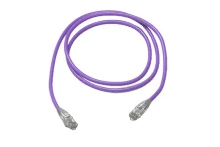 Produktfoto 1 von HellermannTyton Connectivity RJ45NGB Kat. 6 Kabel, 60 m, Violett, A RJ45 Ungeschirmt, Raucharm halogenfrei
