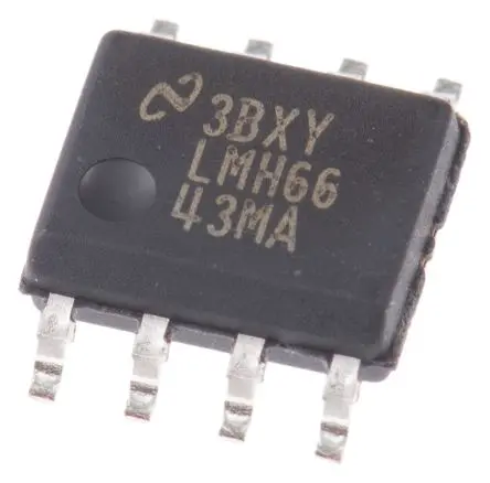 Produktfoto 1 von Texas Instruments Operationsverstärker Oberfläche 57 MHz SOIC, biplor typ. 12.8V, biplor typ. 3 V, 8-Pin