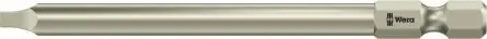 Wera 1/4 in 89 mm Vierkant Schraubbit, Sechskant Edelstahl, 89 mm