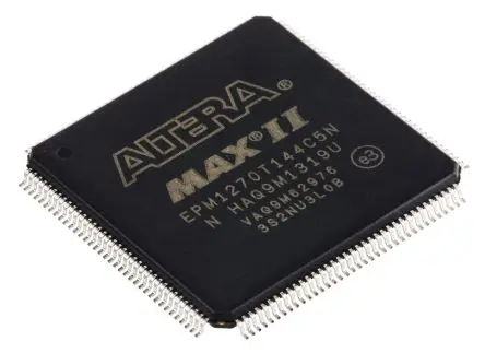 Produktfoto 1 von Altera Komplexes programmierbares Logikgerät MAX II 980 Makrozellen 116 I/O 10 ns Im Betrieb programmierbar TQFP 144-Pin