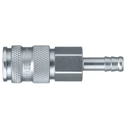 Produktfoto 1 von Legris Pneumatische Schnellsteckkupplung, Messing vernickelt 1/2 in Stecker/Buchse, 23mm