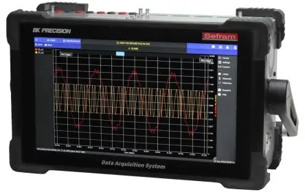 Produktfoto 1 von Sefram DAS1800 1 Msps Datenerfassungssystem 16-Kanal, Ethernet, USB-Anschluss, Netz, Batterie, 18 bit