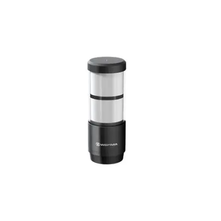Produktfoto 1 von Werma RST-56 LED Signalturm 2-stufig Linse Rot, Grün 24V permanent Basis 156 mm