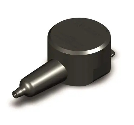 Produktfoto 1 von Hauber Elektronik Vibrationssensor 16 mm/s 20 mA 1000 Hz L. 46 mm B. 62mm, -40 °C 85 °C