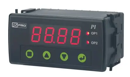 Produktfoto 1 von RS PRO PIB12C 7 Segmente Multifunktions-Panel-Messgeräte für RTD-Temperaturfühler, Temperatur, Spannung, Strom H 92 mm B