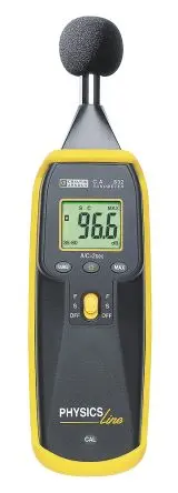 Produktfoto 1 von Chauvin Arnoux CA 832 LCD Schallpegelmessgerät 35 dB 130 dB 8000 Hz IEC 651 Typ 2 0.1 dB