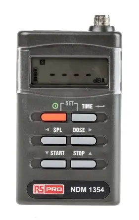 Produktfoto 1 von RS PRO NDM1354 Datenloggerfunktion LCD Schallpegelmessgerät 70 dB 140 dB 10 kHz IEC 61672-1:2002 Klasse 2 0.1 dB