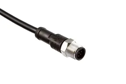Produktfoto 1 von Amphenol Industrial M12, 8-polig Sensor-Betätigungselementkabel, Gerade Stecker / Freies Ende Nicht abgeschlossen, Länge