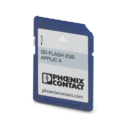 Produktfoto 1 von Phoenix Contact SD FLASH 512MB PLC-Zubehör Speicherkarte