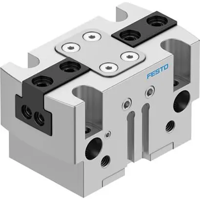 Produktfoto 1 von Festo HGPT Pneumatikgreifer, Doppeltwirkend-Ausführung, 2 Greifarme, Parallel, 8 bar max. M5
