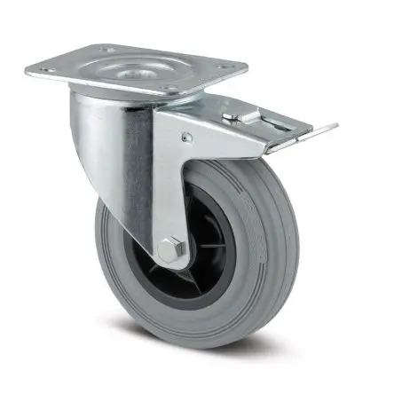Produktfoto 1 von Tente Rolle, Rad ø 100 mm, 75 kg, Ges H. 155 mm