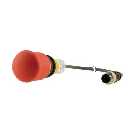 Produktfoto 1 von Eaton Moeller C22 Not-Aus-Drucktaster, Eingebaut, Ø 22.5 mm, 2 Öffner, Rot IP13, 38mm, x 297 mm, Ziehen zum Auslösen