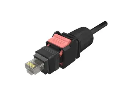 Produktfoto 1 von Amphenol Communications Solutions NDH Stecker Cat5e Ethernet-Steckverbinder Abgeschirmt Push-Pull Gerade