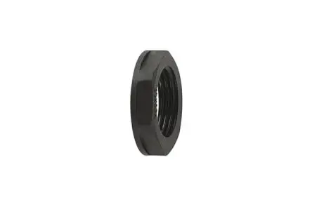 Produktfoto 1 von HellermannTyton ALPA Glasfaserverstärktes Polyamid Kabelrohr Fitting Kontermutter PG48 59.3 mm Schwarz Schwarz-Finish