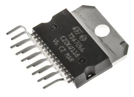 Produktfoto 1 von STMicroelectronics Klasse A-B Audioverstärker 7W Brückenverstärker Multiwatt 15-Pin 70 °C