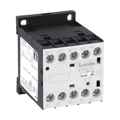 Produktfoto 1 von Lovato 11BG00 Steuerrelais 48V-Spule, 4-polig / 10 A 2 Schließer/2 Öffner