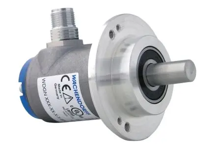 Produktfoto 1 von Wachendorff 58B Inkrementalgeber Inkremental 16384 Impulse/Umdrehung/U, 32V, 8000 U/min, HTL, TTL Vollwelle