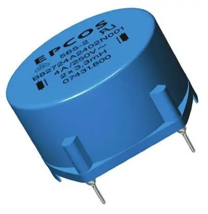 Produktfoto 1 von TDK B82721A Netzleitungsdrossel, Ferrit-Kern, 27 mH, 1.4 A, Radial / R-DC 460 mΩ, Ø 0.7 mm, Ø 0.7 mm x 19.7 mm