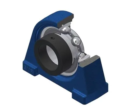 Produktfoto 1 von SNR Radial Lagerbaugruppe aus Gusseisen, Innen-Ø 35 mm, 45mm x 103 mm