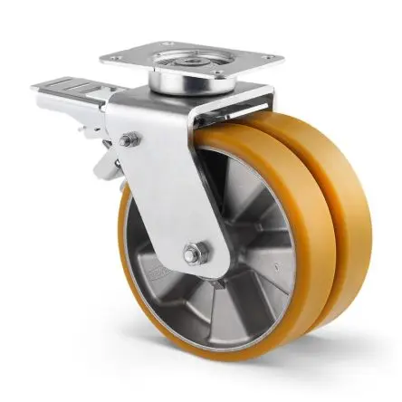 Produktfoto 1 von Tente Rolle, Rad ø 125 mm, 700 kg, Ges H. 178 mm