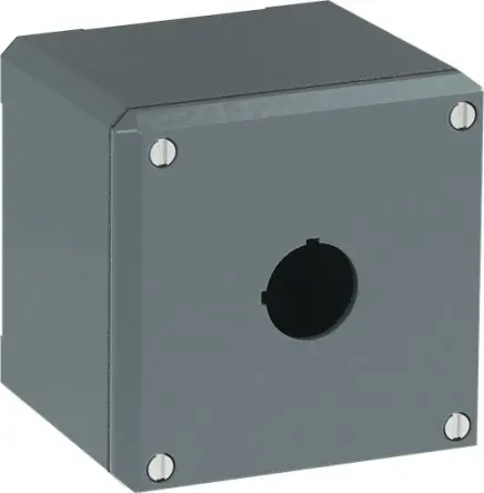 Produktfoto 1 von ABB Modular Metal Drucktastengehäuse, 1, Grau, Aluminium