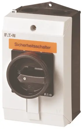 Produktfoto 1 von Eaton 2073 Trennschalter 3+N-polig Oberfläche Schwarz IP65