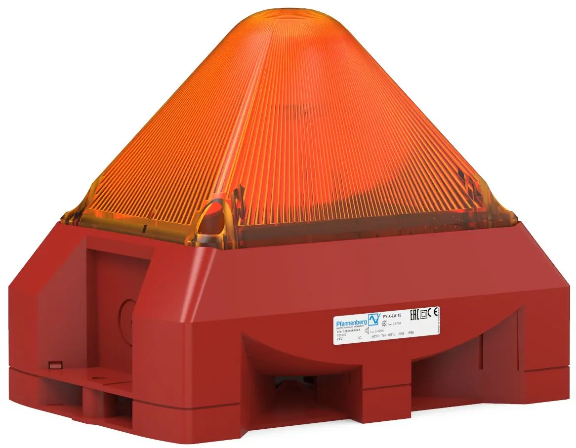 Produktfoto 1 von Pfannenberg PY X Blink-Licht Signalleuchte Orange, 230 V AC