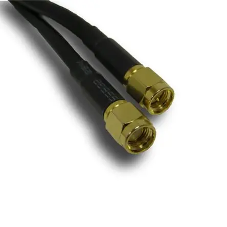 Produktfoto 1 von RF Solutions CBA Koaxialkabel Stecker, 50 Ω Stecker, 1.8 m, SMA / RP-SMA, Schwarz