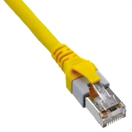 Produktfoto 1 von HARTING Cat5e Ethernet-Kabel, 600 mm, Gelb, A RJ45 Stecker, B RJ45 Stecker, Polyurethan Abgeschirmt