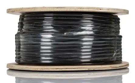 Produktfoto 1 von RS PRO DEF STAN Mehrkern-Industriekabel, 4-adrig 0.5mm² Schwarz Geschirmt, 100 m, Polyvinylchlorid