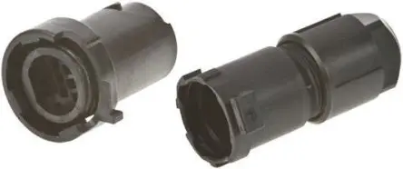 Produktfoto 1 von JAE JN1 20.3 mm 22 mm Rundsteckverbinder Buchse 10-polig Stecker 3A Kabel IP67