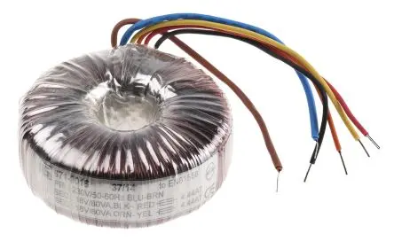 Produktfoto 1 von RS PRO Ringkerntransformator, Primär 230 V ac / Sekundär 2 x 18 V ac 2 Ausg. 160 VA, 4.444A 1.74 kg 60 Hz 50 Hz