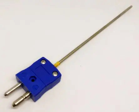 Produktfoto 1 von RS PRO XQ Edelstahl 310 Mineralisoliertes Thermoelement Typ K, Ø 3 mm x 250 mm 750 °C → 1100 °C