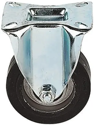 Produktfoto 1 von LAG Feststehend Rolle, Rad ø 200 mm, 450 kg, Ges H. 249 mm, Rad B. 50 mm