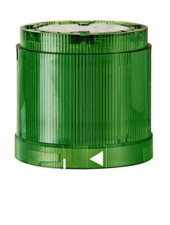 Produktfoto 1 von Werma KS70 LED Blitzlichtelement Dauerbetrieb-Licht 115V Grün AC IP54, 70 mm x 66 mm
