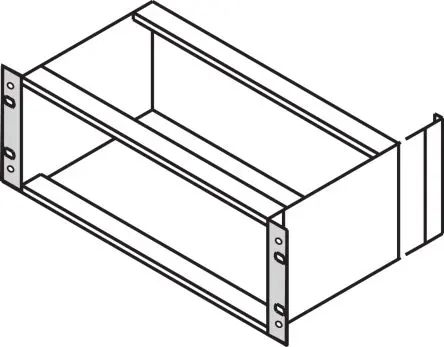 Produktfoto 1 von nVent SCHROFF Halter Alu, für Dichtung EuropacPRO 277.5 mm