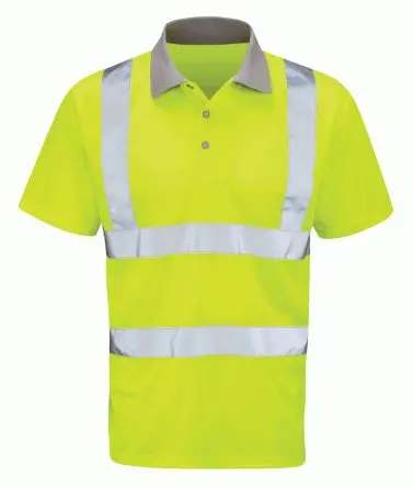 Liscombe Kurz Gelb Unisex HVPS Warnschutz Polohemd 2XL