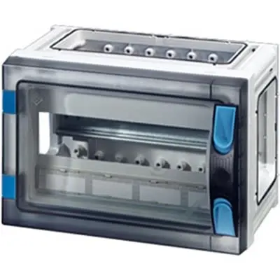 Produktfoto 1 von HENSEL ENYSTAR ENYSTAR Verteilerkasten 100A, 1 Ausgänge Abschließbar