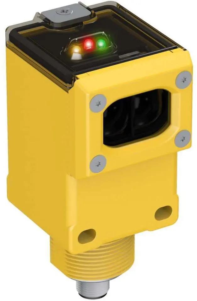 Produktfoto 1 von Banner Rechteckig Optischer Sensor, Bereich 0,6 → 40 m, Bipolare NPN/PNP Ausgang, 5 Pin Euro Style QD,